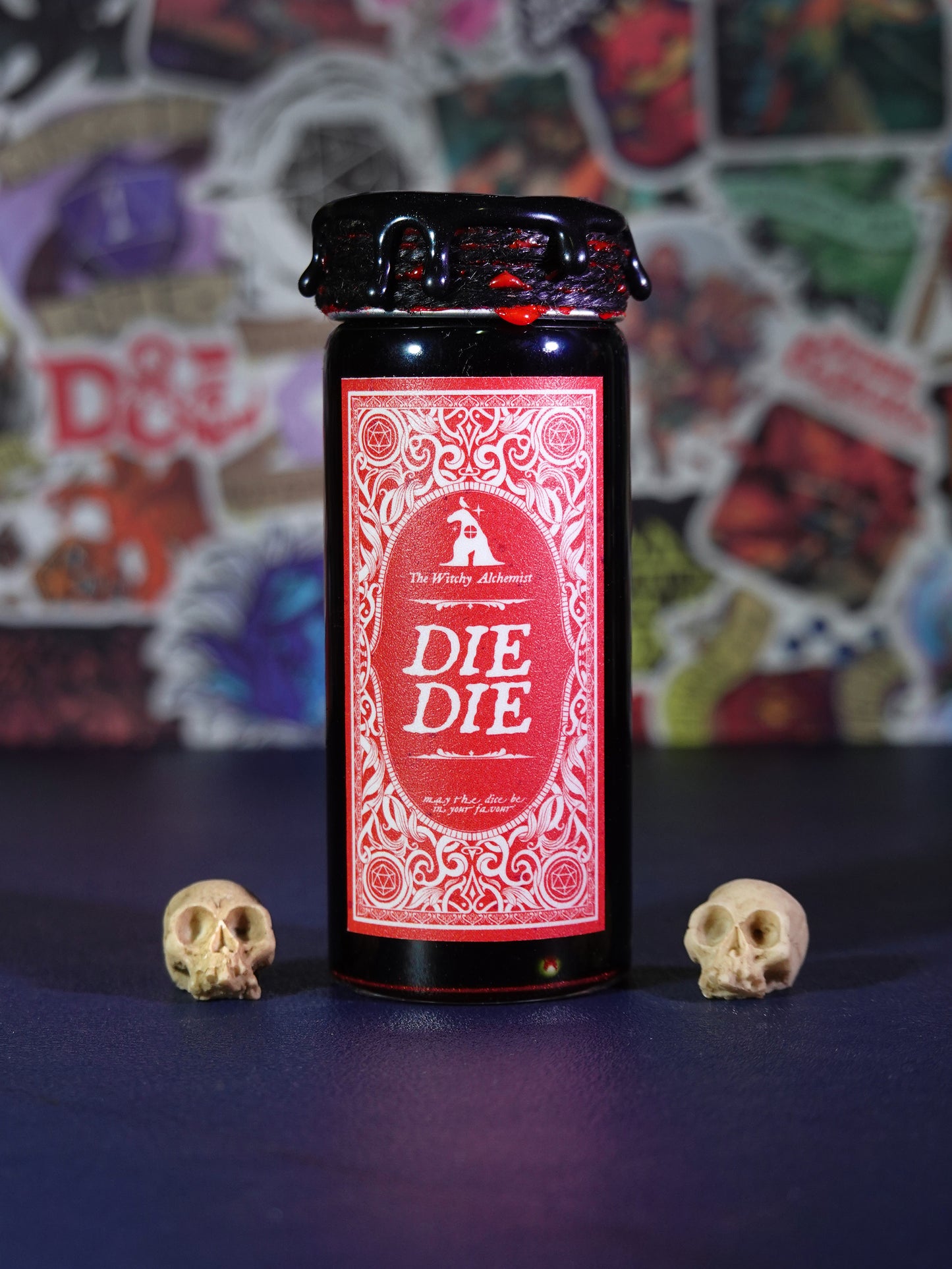 Die Die Potion (Choose your own die!) - additional 3 week delay from order date!