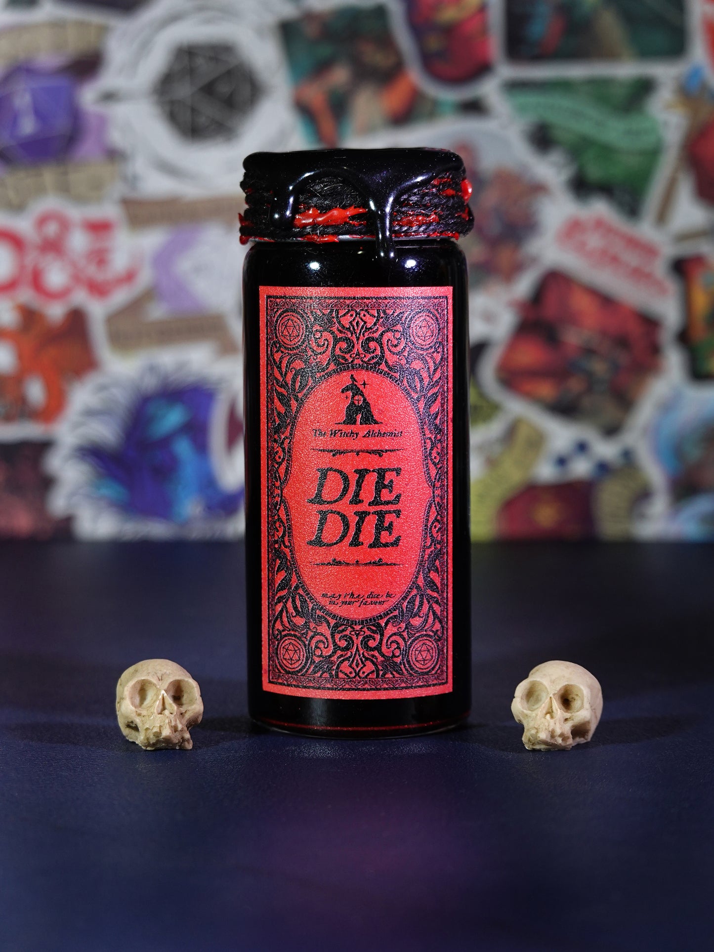 Die Die Potion (Choose your own die!) - additional 3 week delay from order date!