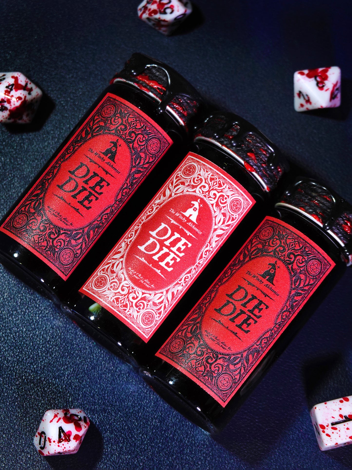 Die Die Potion (Choose your own die!) - additional 3 week delay from order date!