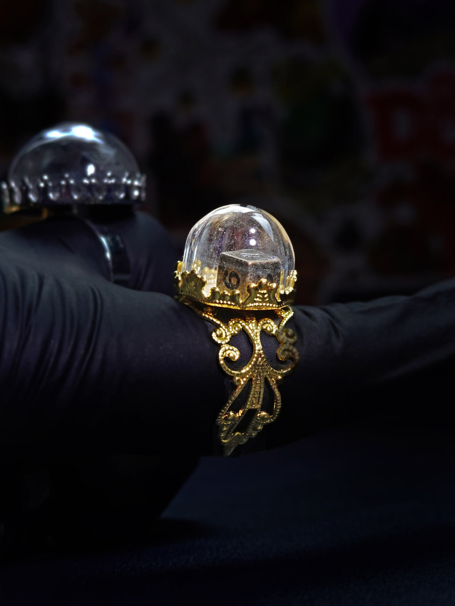 Ring of Dice Storing (Choose your die!)