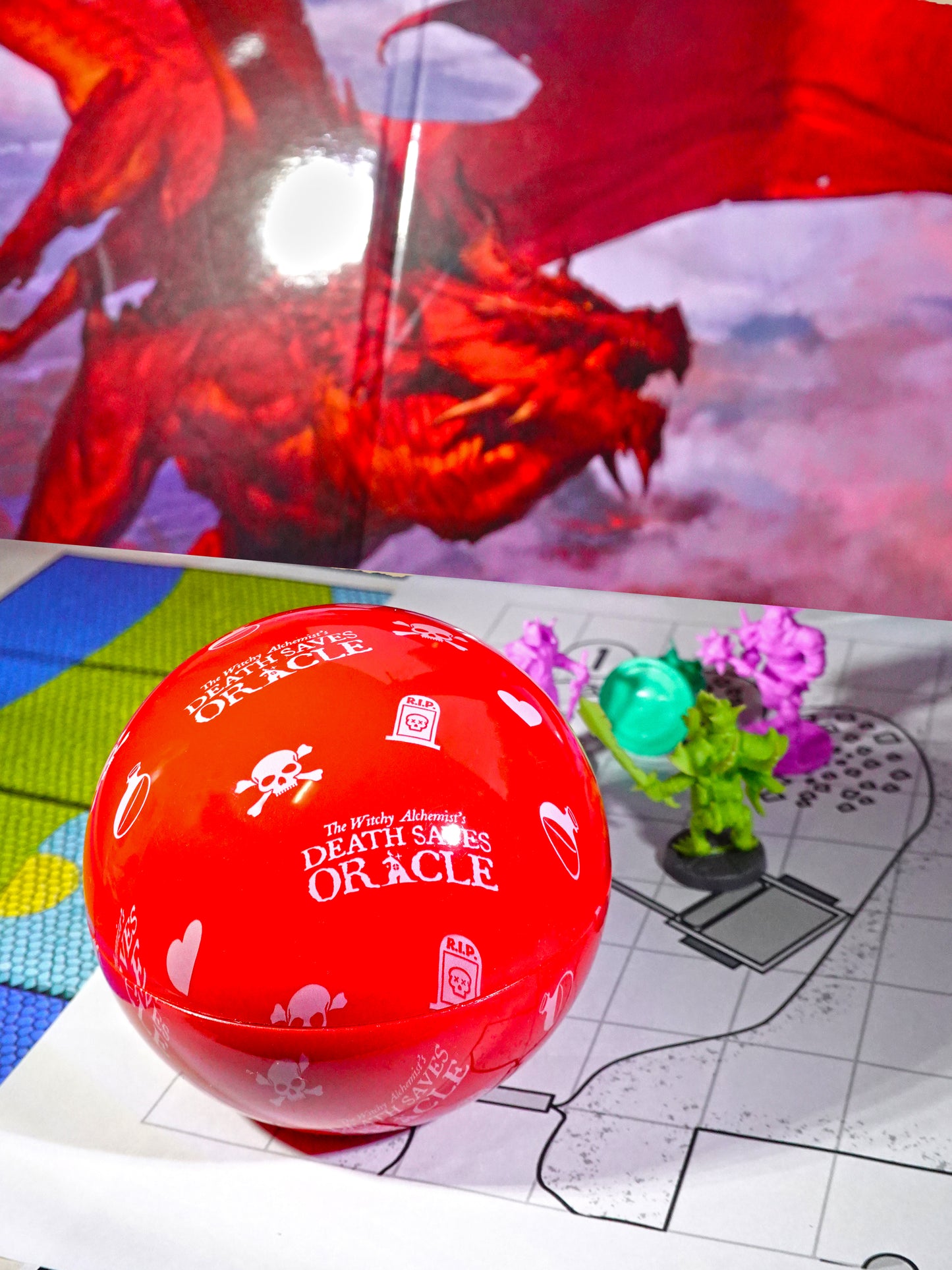 Death Saves Oracle Magic 8 ball (immediate dispatch)