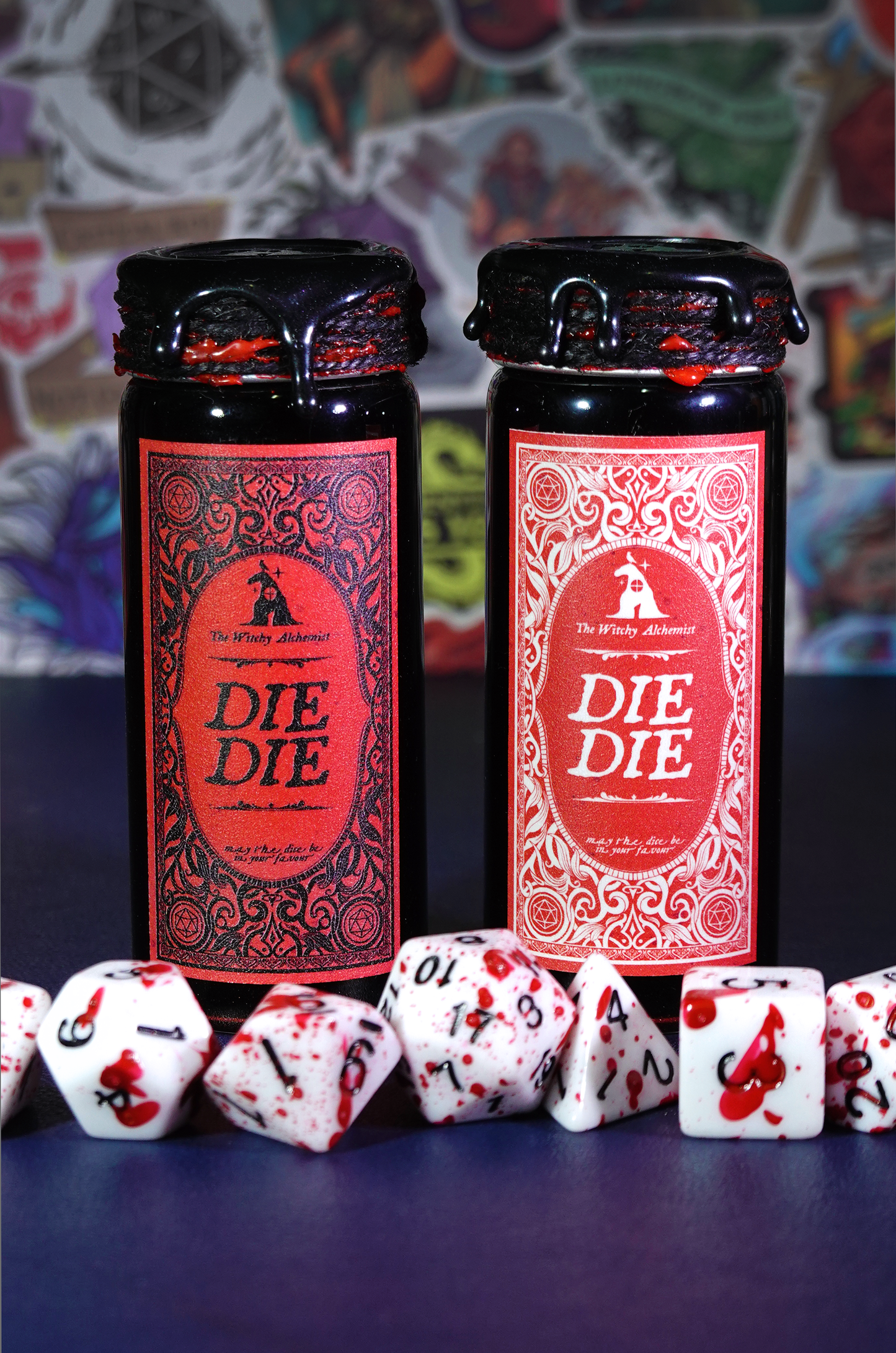 Die Die Potion (Choose your own die!) - additional 3 week delay from order date!