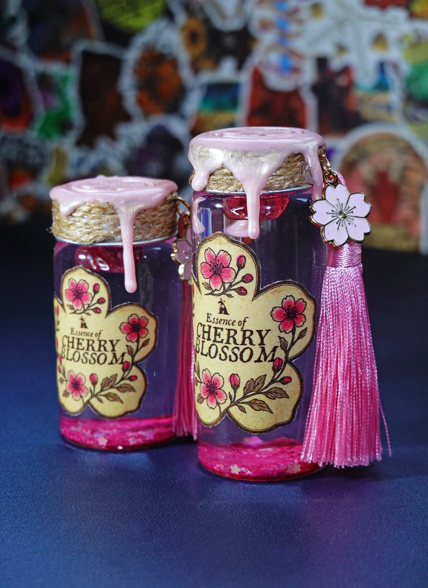 Feywild Cherry Blossom Dice Potion (Choose your own die!) - additional 3 week delay from order date!