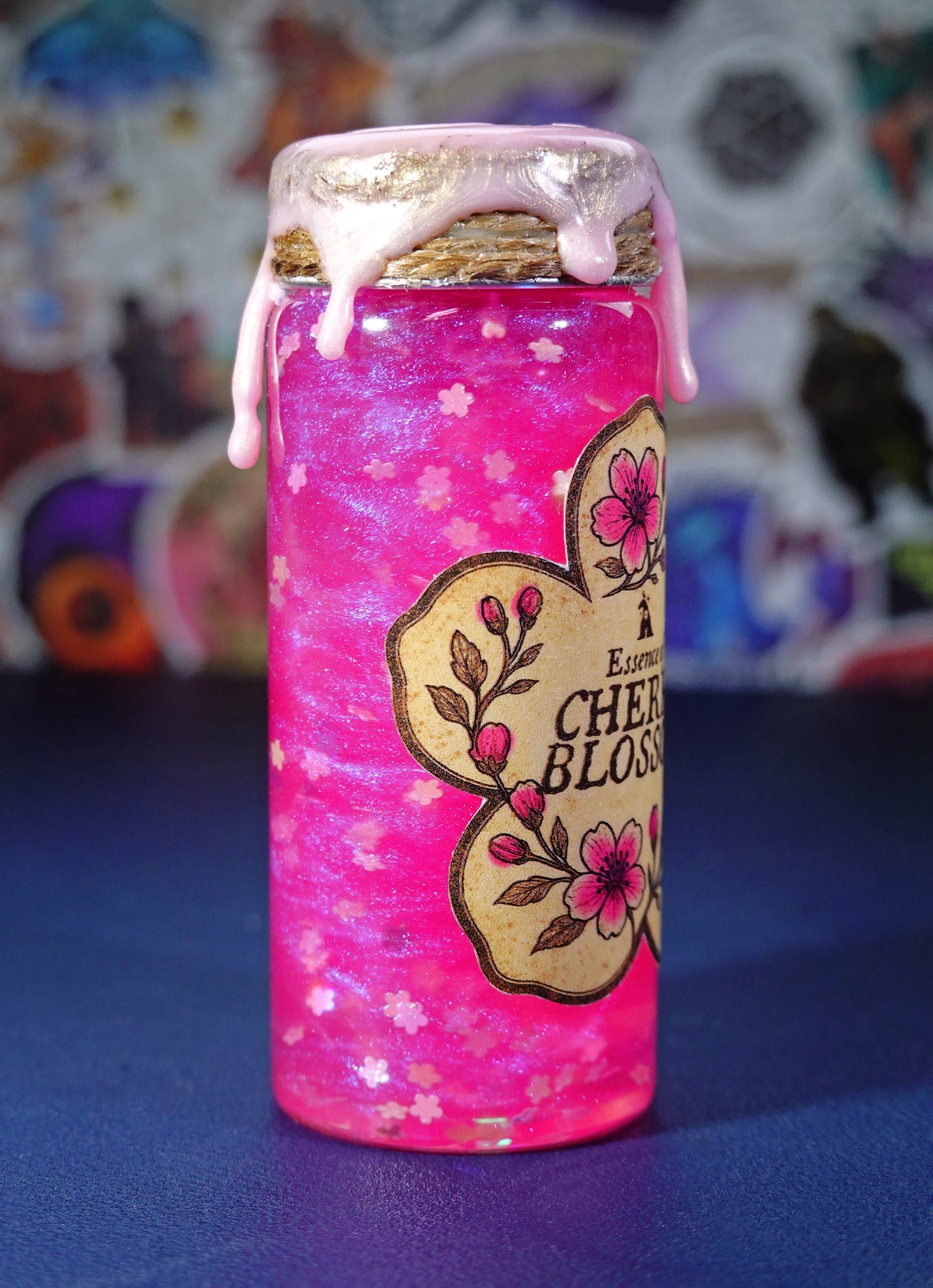 Feywild Cherry Blossom Dice Potion (Choose your own die!) - additional 3 week delay from order date!