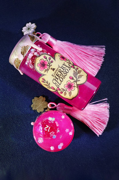 Feywild Cherry Blossom Dice Potion (Choose your own die!) - additional 3 week delay from order date!