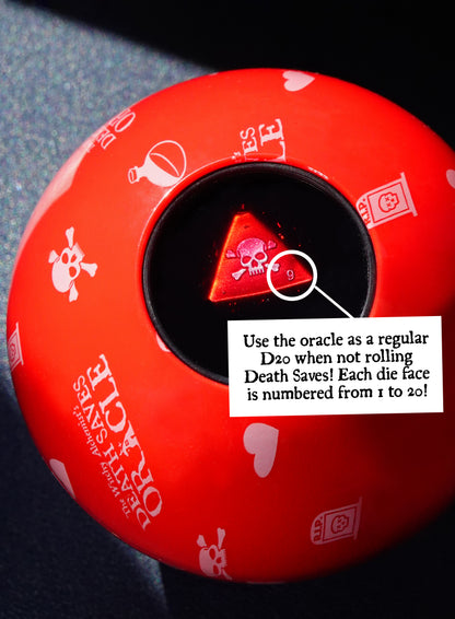 Death Saves Oracle Magic 8 ball (immediate dispatch)