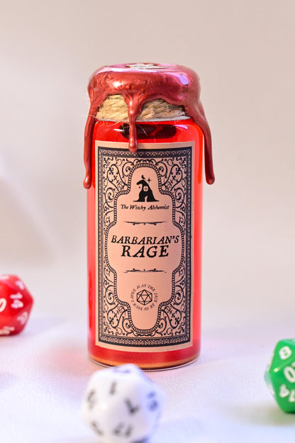 D20 Barbarian's Rage Potion