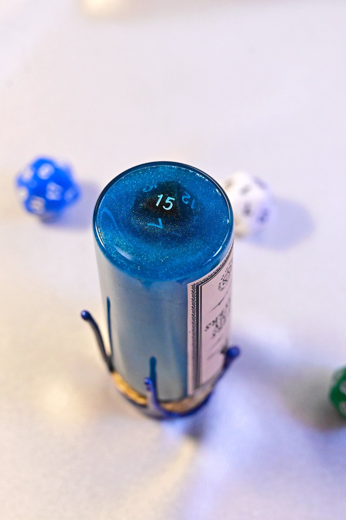 Custom D20 Tears of My Players Potion for DMs (Personalize with name!) - additional 3-week delay from order date