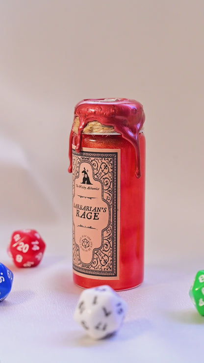 D20 Barbarian's Rage Potion