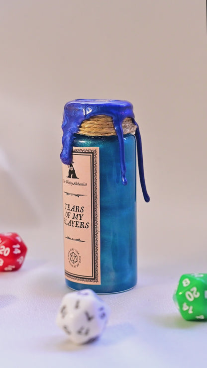 D20 Tears of My Players Potion for DMs - additional 3-week delay from order date!